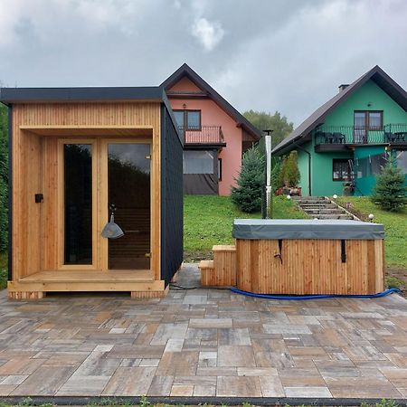 Cichy Zakatek - Sauna Jacuzzi Spa Relax Solina Bieszczady Lesko Luaran gambar